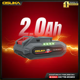 แบตเตอรี่ 20v Tabless 2.0Ah OCTB-2020