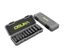 ชุดลูกบล็อกกระแทกยาว 1/2" OSAF3211 (10ลูก/ชุด)